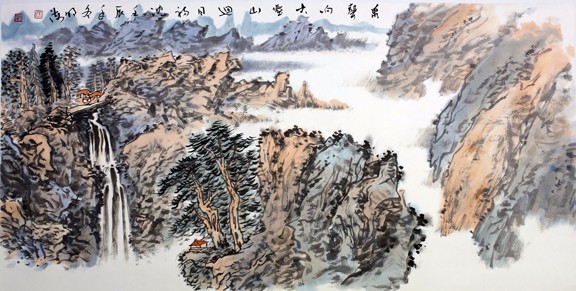 刘明海《泉声》